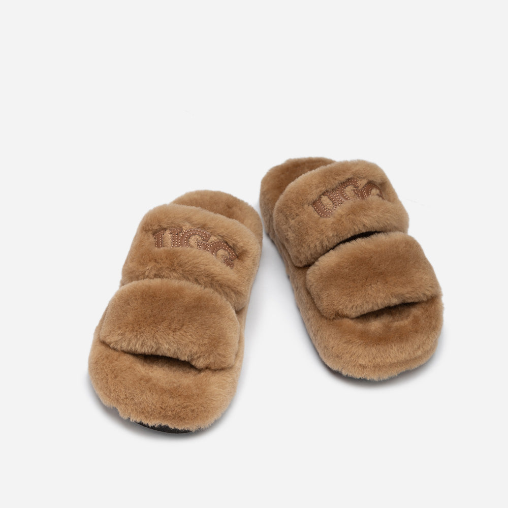 Ozwear Ugg Signature Shearling Slippers