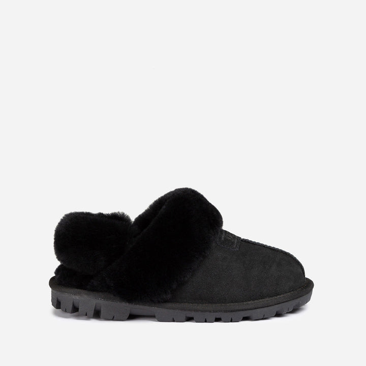 OZWEAR UGG Coquette Slipper (Elastic Logo & Wool Strap) (Detachable Feature)