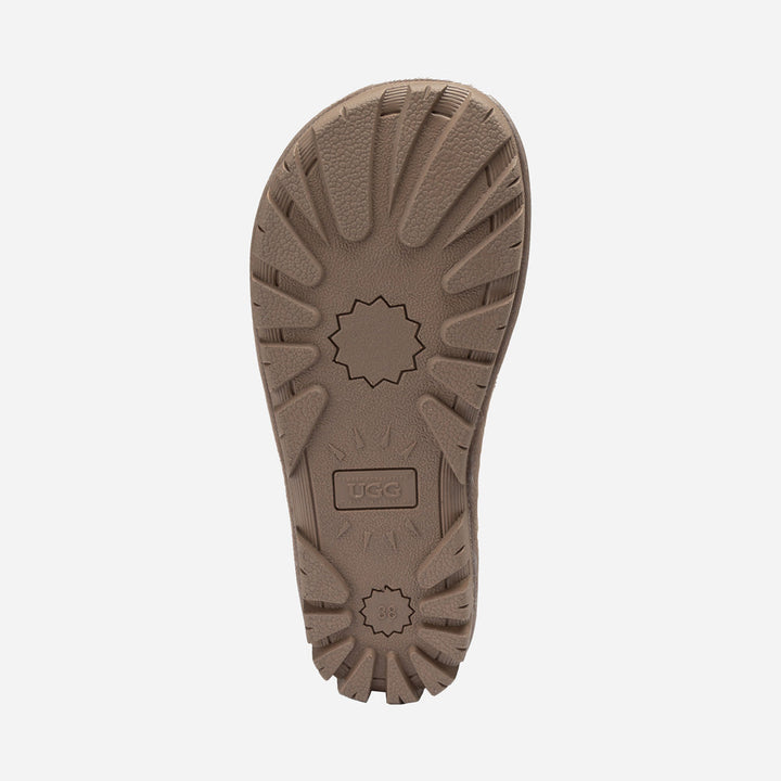 OZWEAR UGG Violet Shearling Slipper (Elastic Logo) (Detachable Feature)