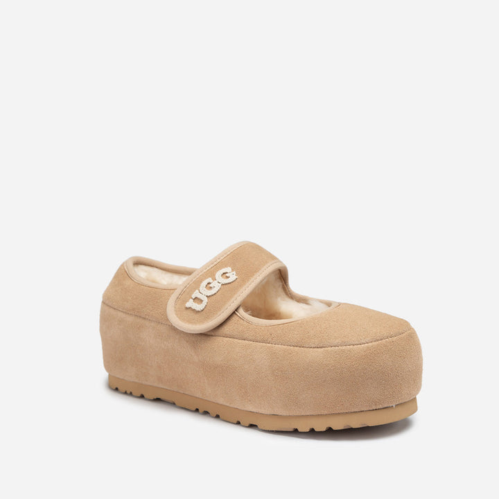 OZWEAR UGG Elevator Maryjane Emb Logo