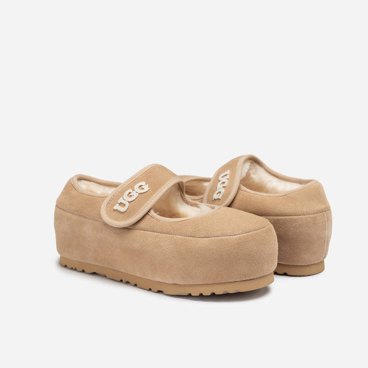 OZWEAR UGG Elevator Maryjane Emb Logo