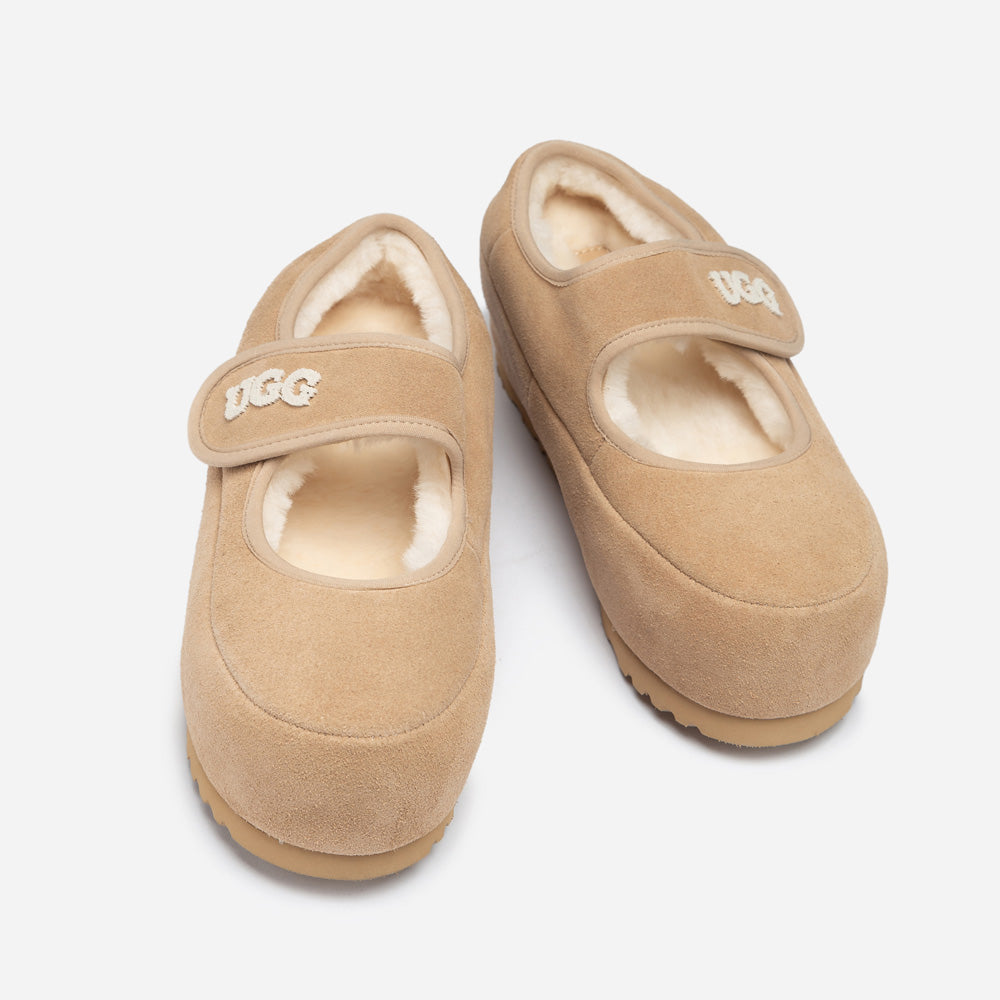 OZWEAR UGG Elevator Maryjane Emb Logo