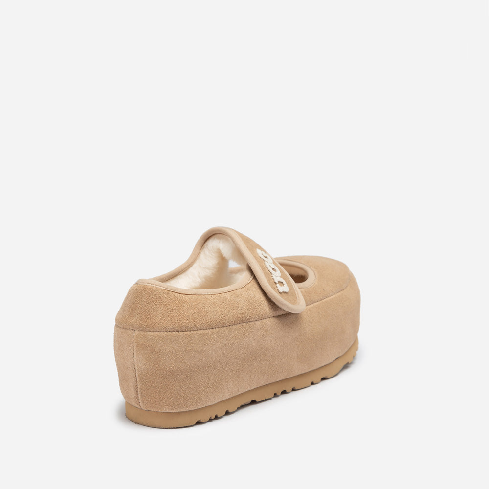OZWEAR UGG Elevator Maryjane Emb Logo