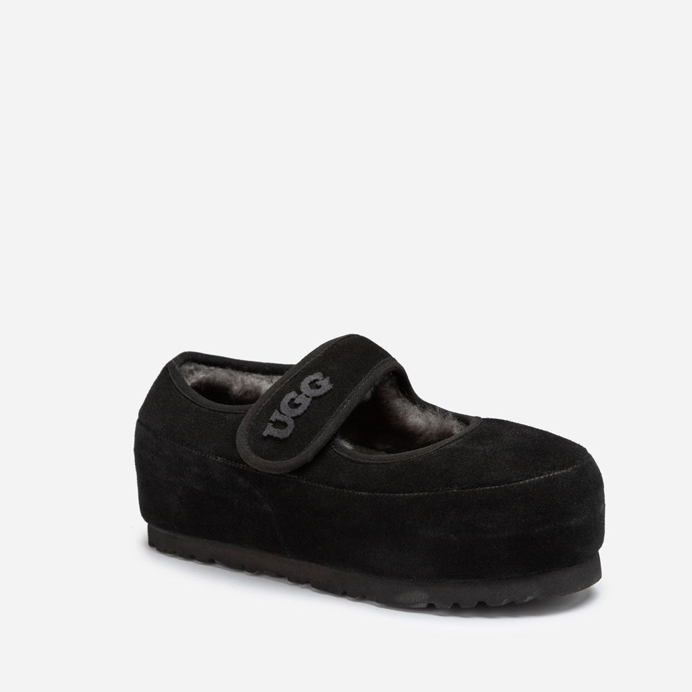OZWEAR UGG Elevator Maryjane Emb Logo