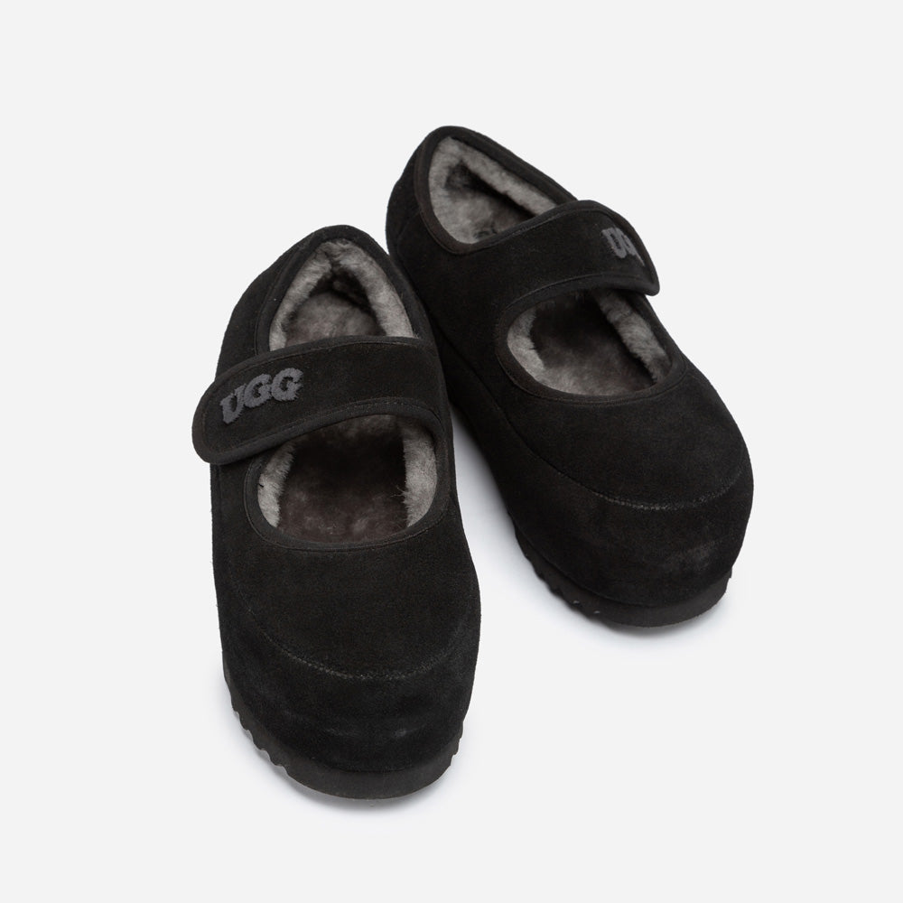 OZWEAR UGG Elevator Maryjane Emb Logo