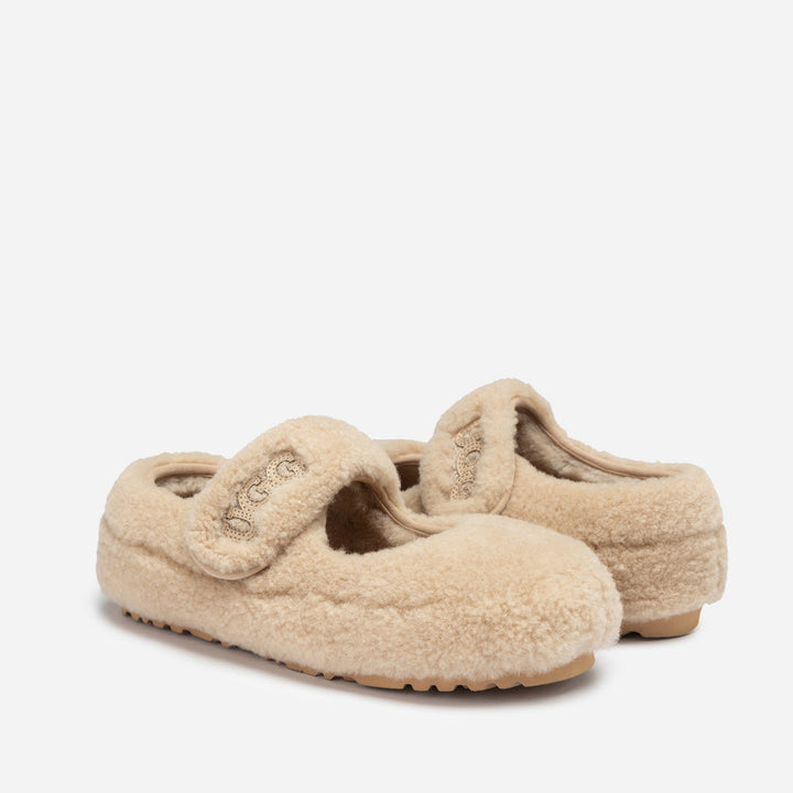 OZWEAR UGG Shearling Mary Jane