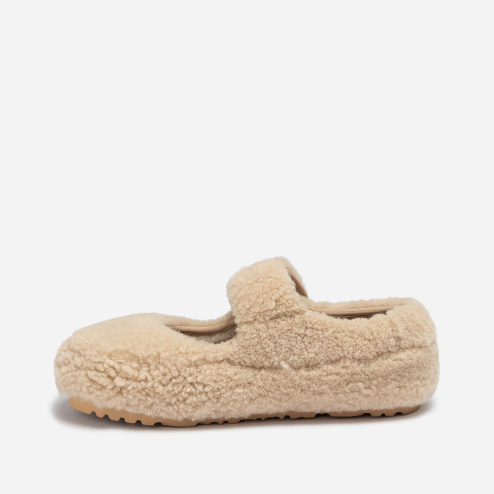 OZWEAR UGG Shearling Mary Jane
