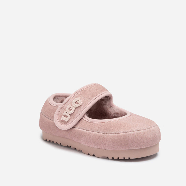 OZWEAR UGG Logo Kids Mary Jane