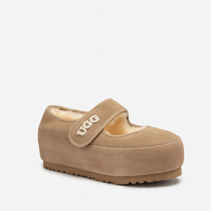 OZWEAR UGG Elevator Maryjane Emb Logo