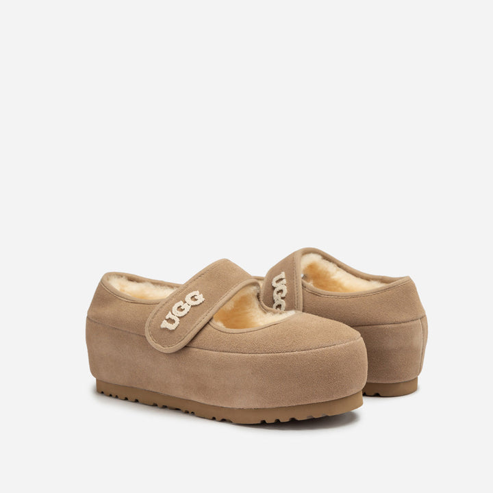 OZWEAR UGG Elevator Maryjane Emb Logo