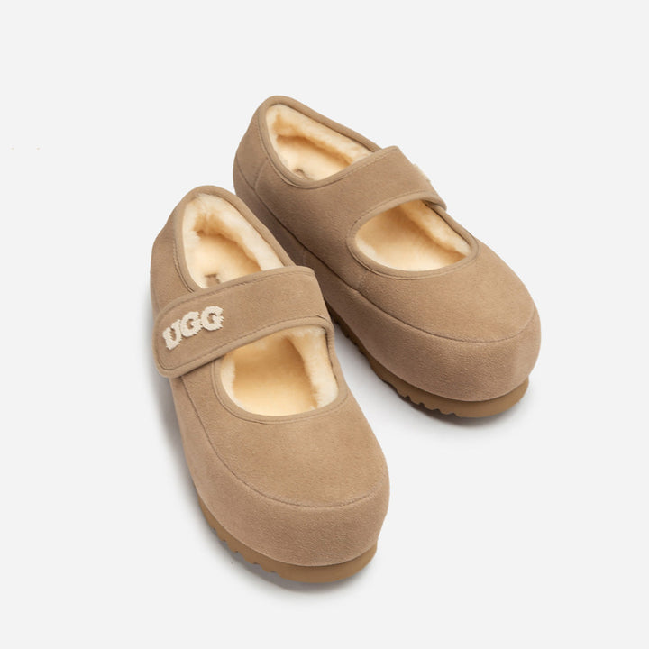 OZWEAR UGG Elevator Maryjane Emb Logo