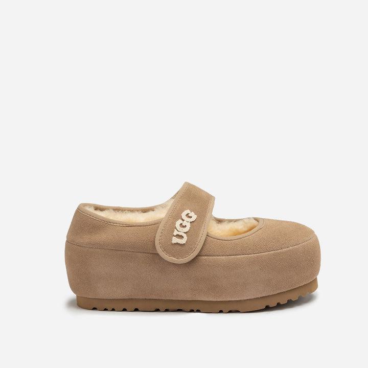 OZWEAR UGG Elevator Maryjane Emb Logo