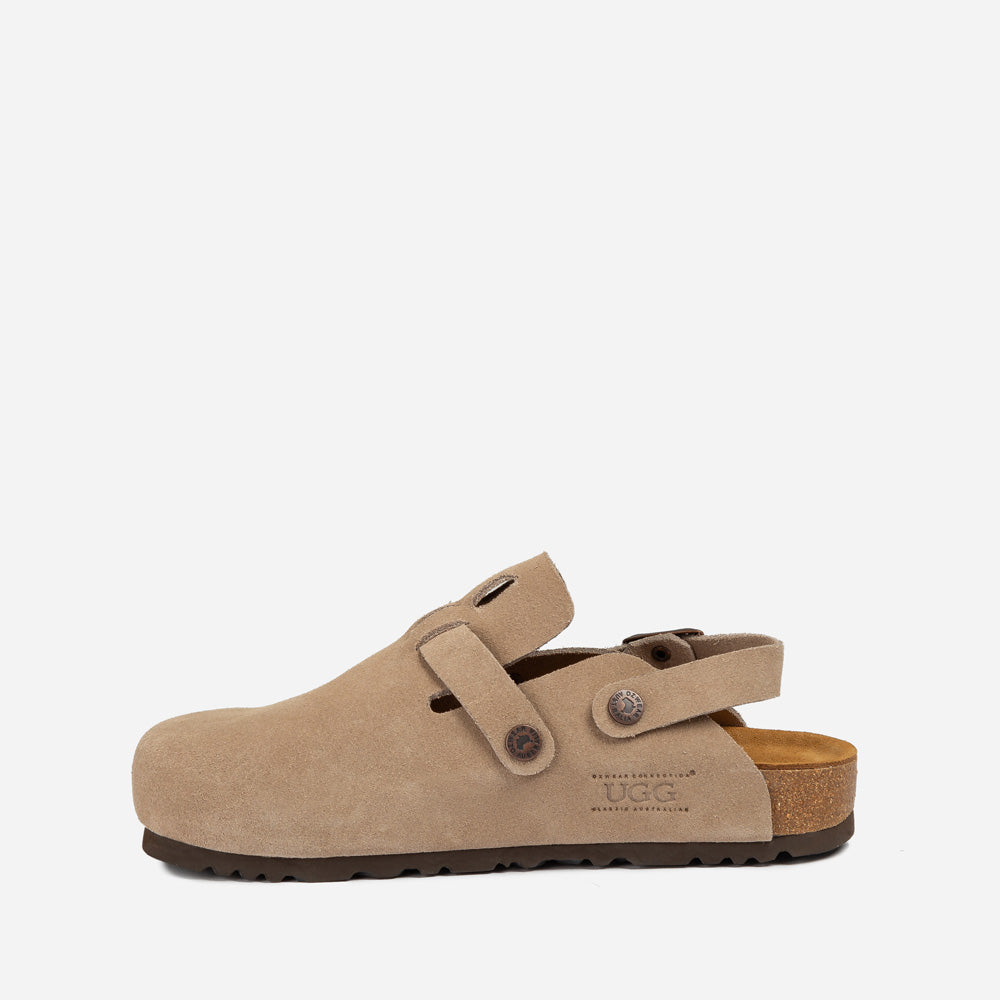 OZWEAR UGG Aussie Soft Footbed Unisex Slipper (Buckle Straps)