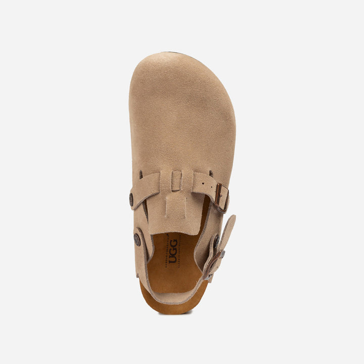 OZWEAR UGG Aussie Soft Footbed Unisex Slipper (Buckle Straps)