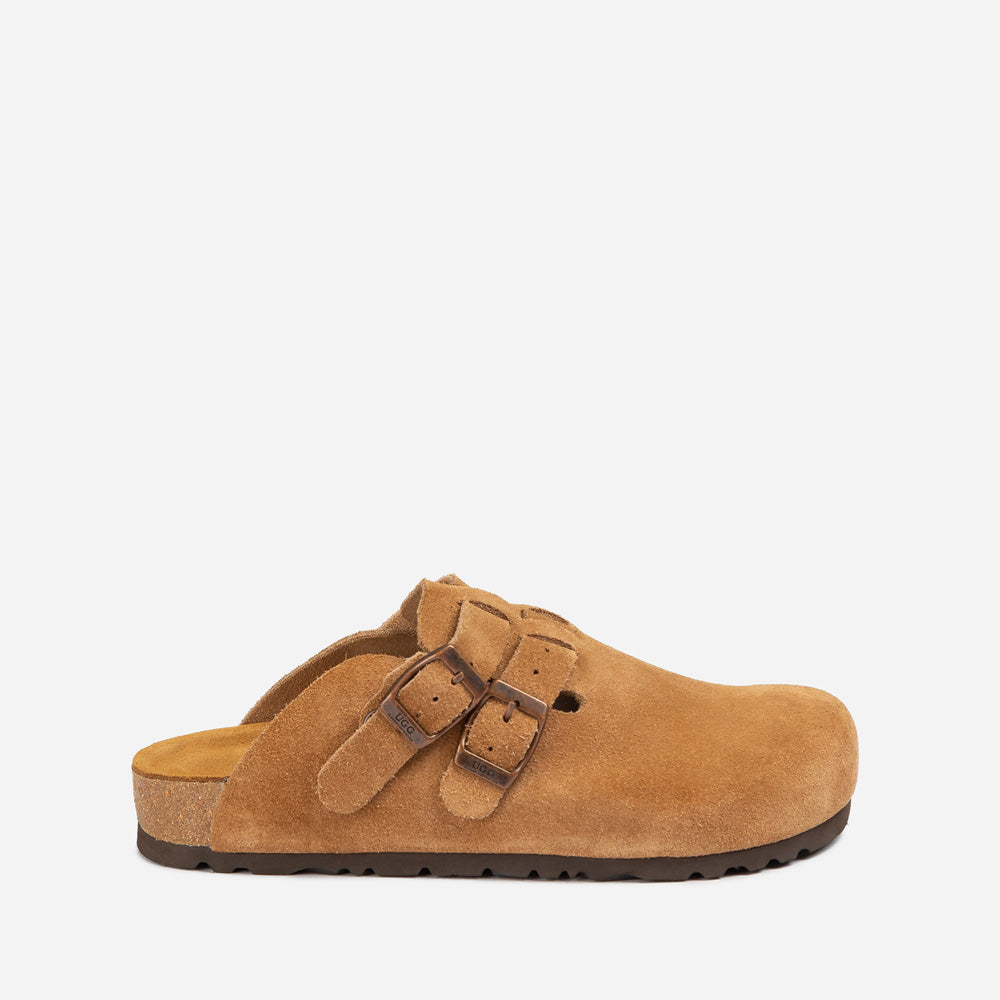 OZWEAR UGG Aussie Soft Footbed Unisex Slipper (Buckle Straps)