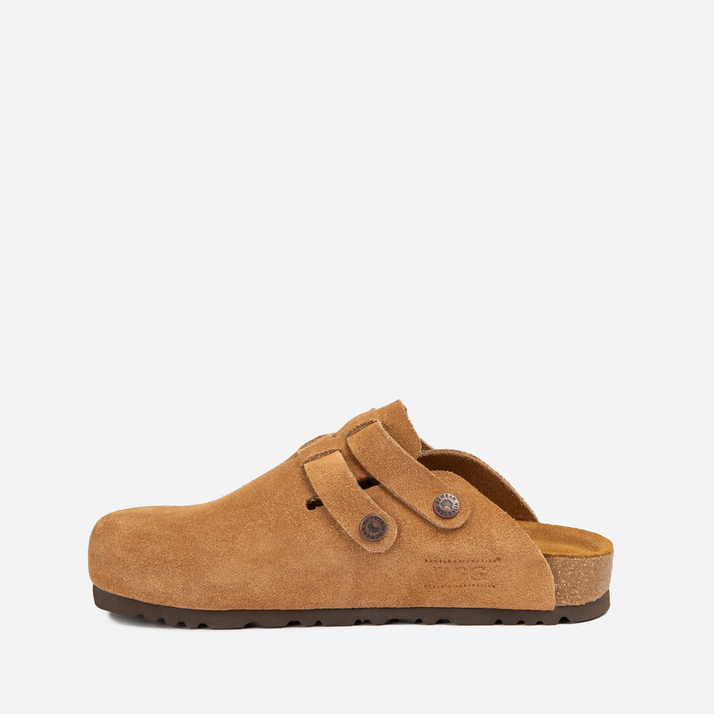 OZWEAR UGG Aussie Soft Footbed Unisex Slipper (Buckle Straps)