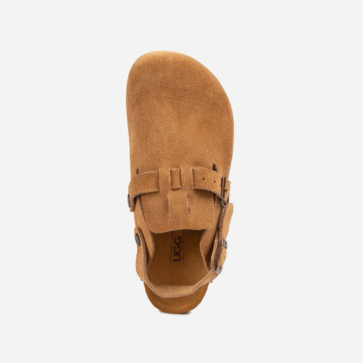 OZWEAR UGG Aussie Soft Footbed Unisex Slipper (Buckle Straps)