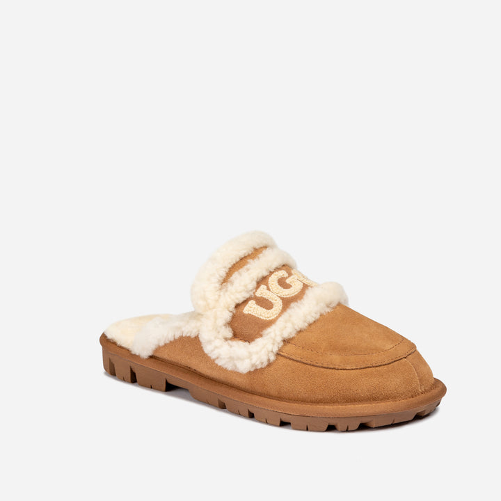 UGG VIOLET SHEARLING SLIPPER