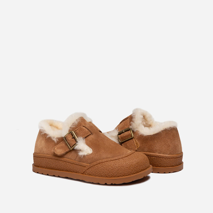 OZWEAR UGG Kids Shearling Mary Janes