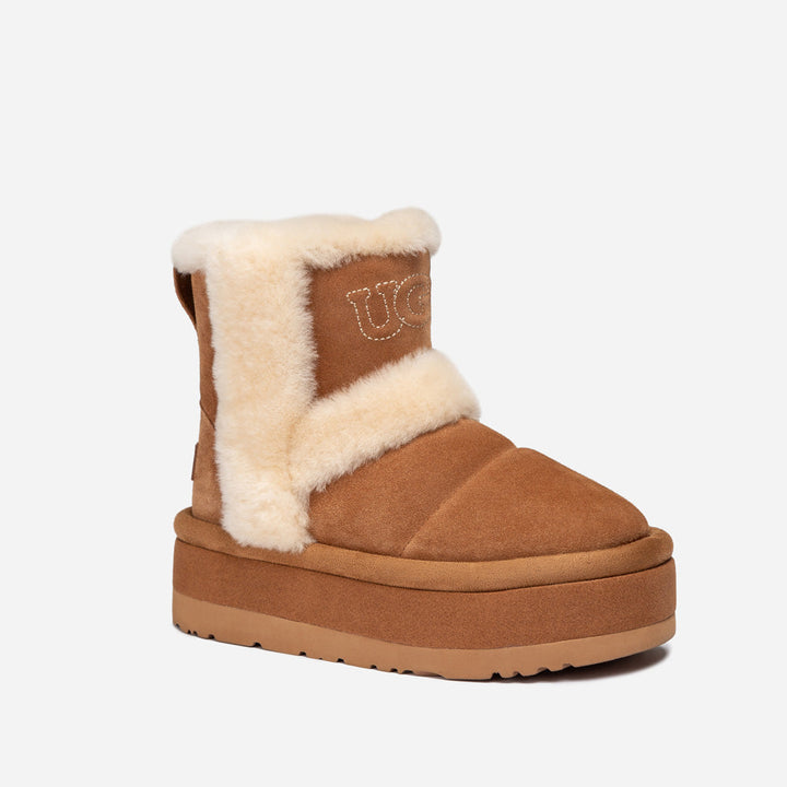 OZWEAR UGG Platform Cactus Boots (5cm)