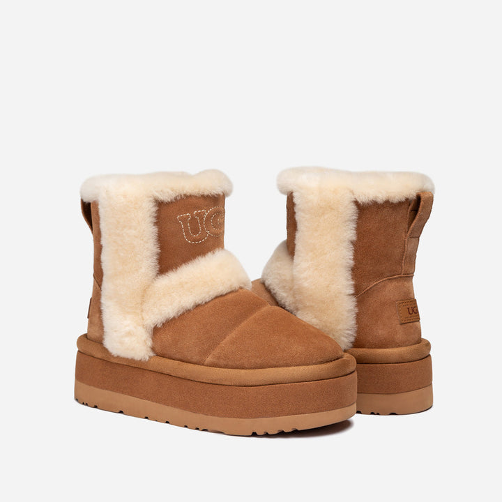 OZWEAR UGG Platform Cactus Boots (5cm)