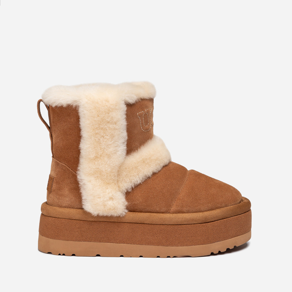 OZWEAR UGG Platform Cactus Boots (5cm)
