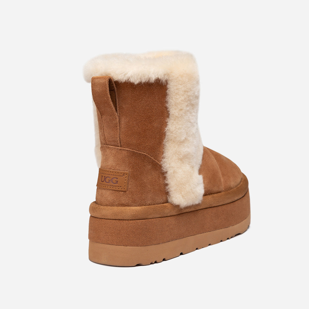OZWEAR UGG Platform Cactus Boots (5cm)