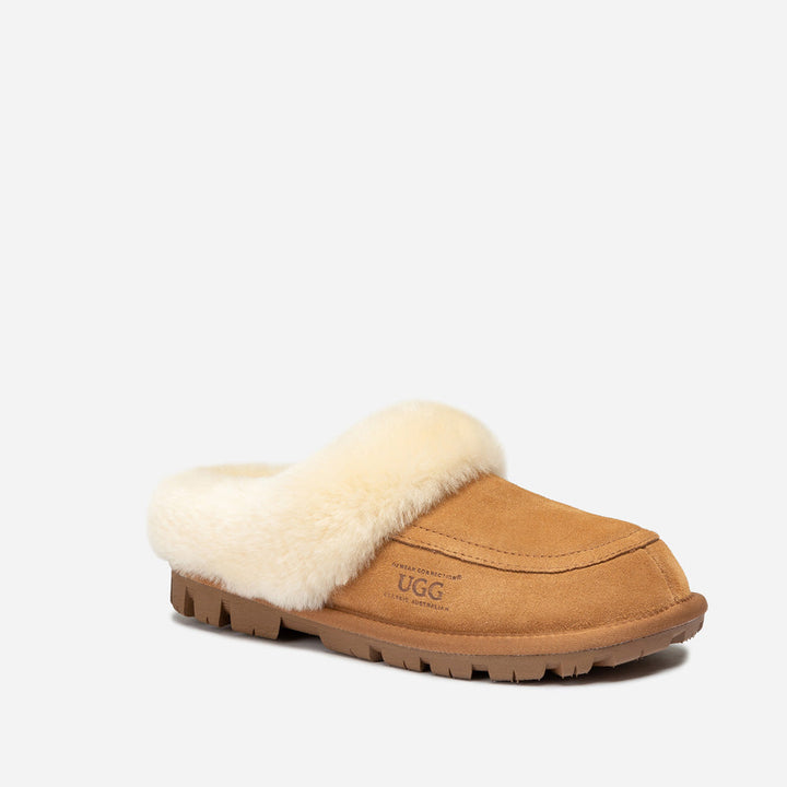 OZWEAR UGG Coquette Shearling Mule