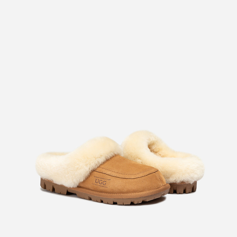 OZWEAR UGG Coquette Shearling Mule