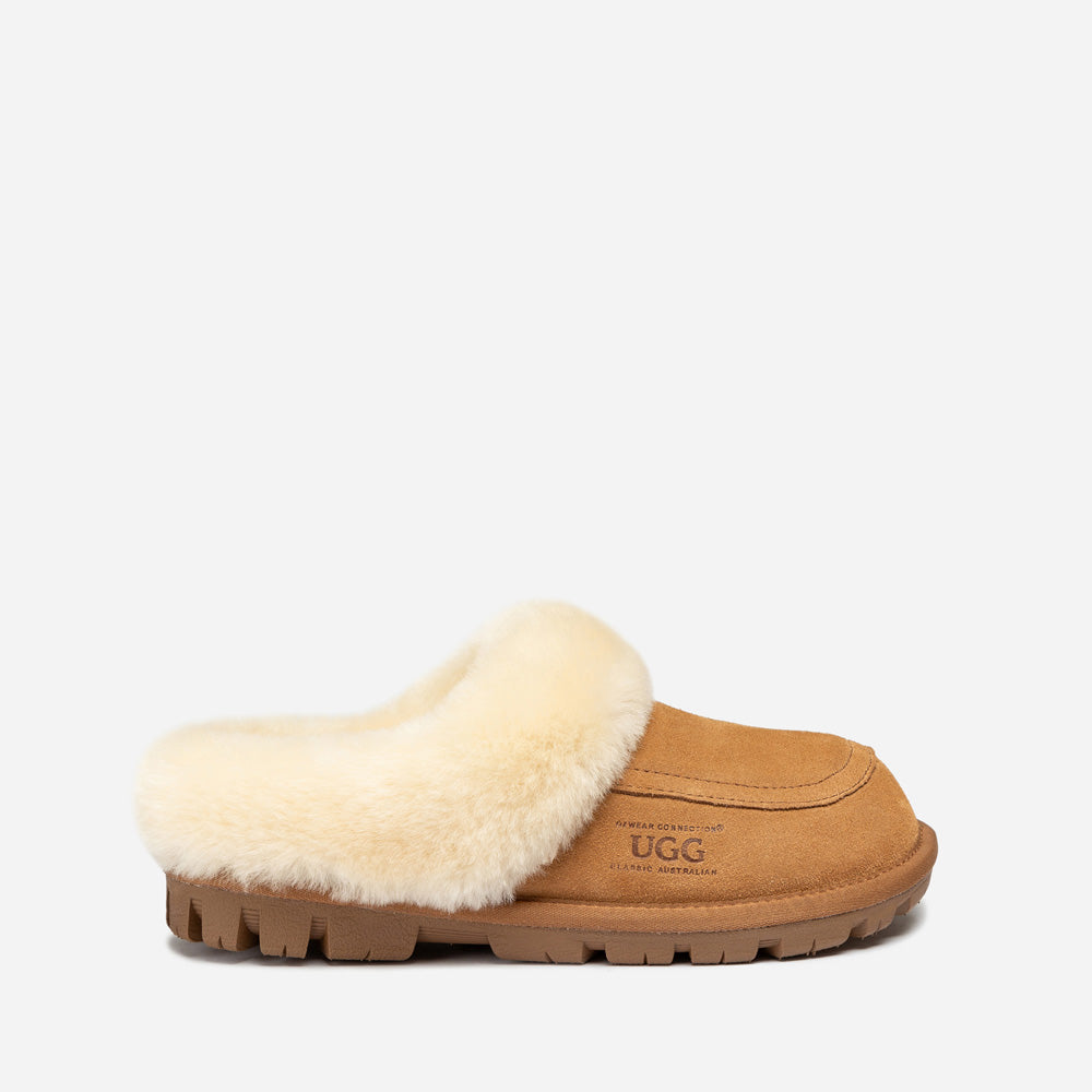 OZWEAR UGG Coquette Shearling Mule