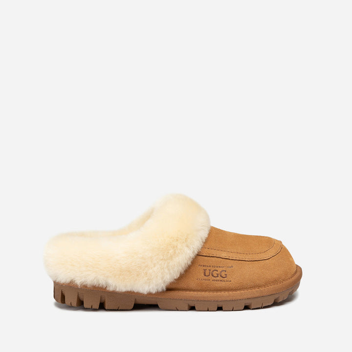 OZWEAR UGG Coquette Shearling Mule