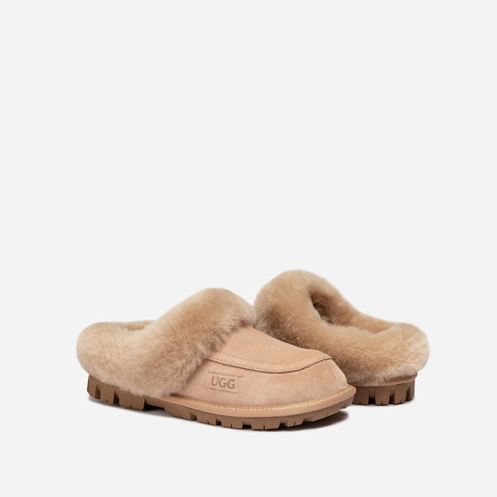 OZWEAR UGG Coquette Shearling Mule