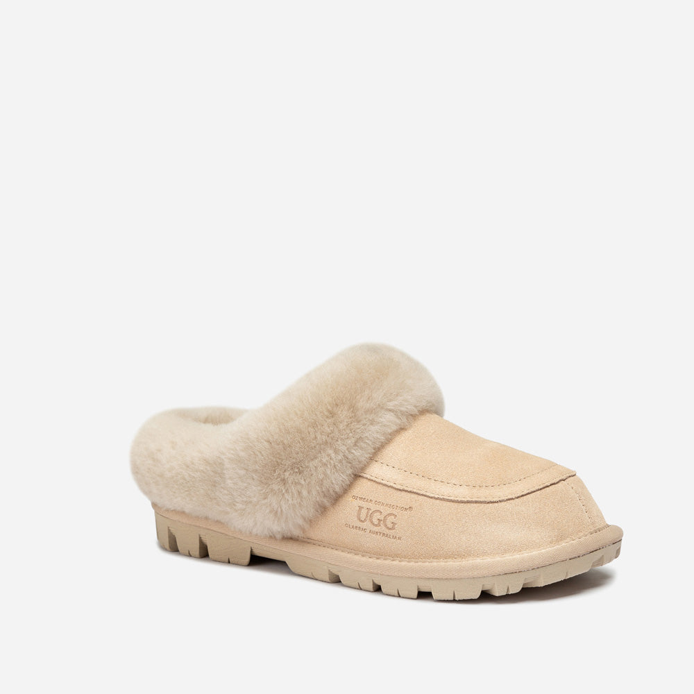 OZWEAR UGG Coquette Shearling Mule