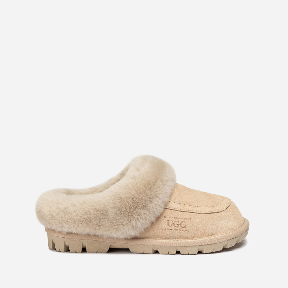 OZWEAR UGG Coquette Shearling Mule
