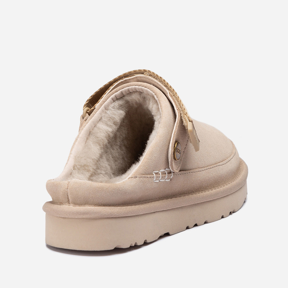 OZWEAR UGG  Shearling Clog