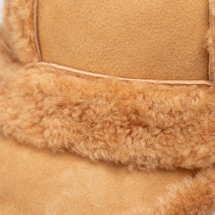 OZWEAR UGG Sheepskin Baseball Cap