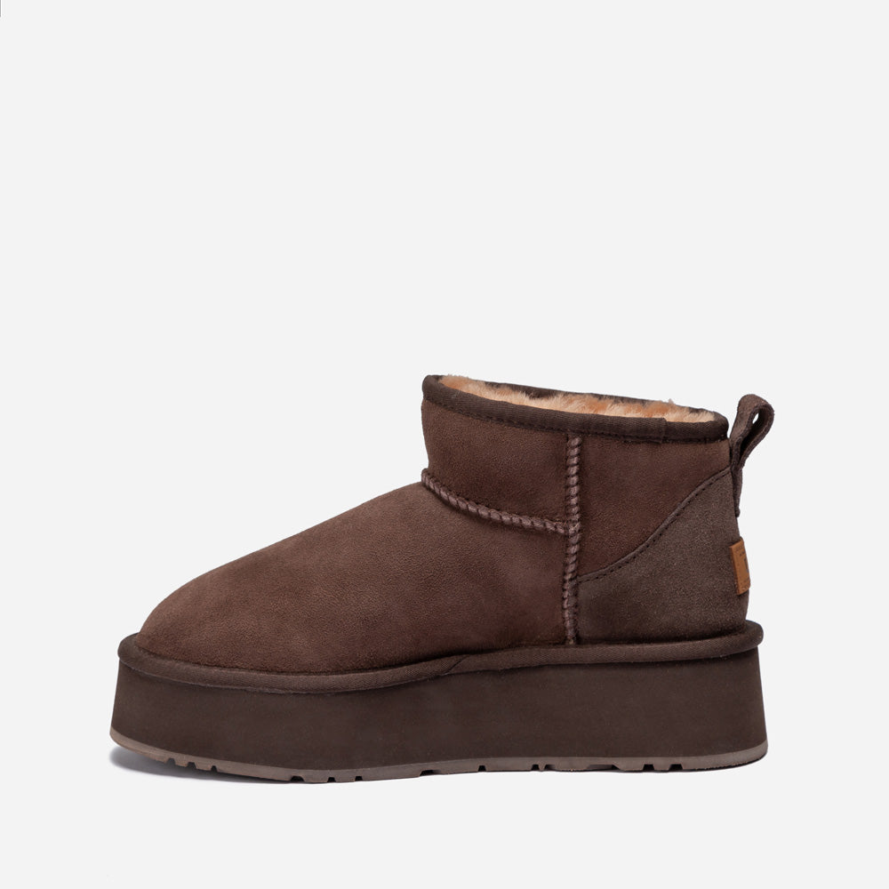 OZWEAR UGG Classic Platform Ultra Mini Boots (Water Resistant)