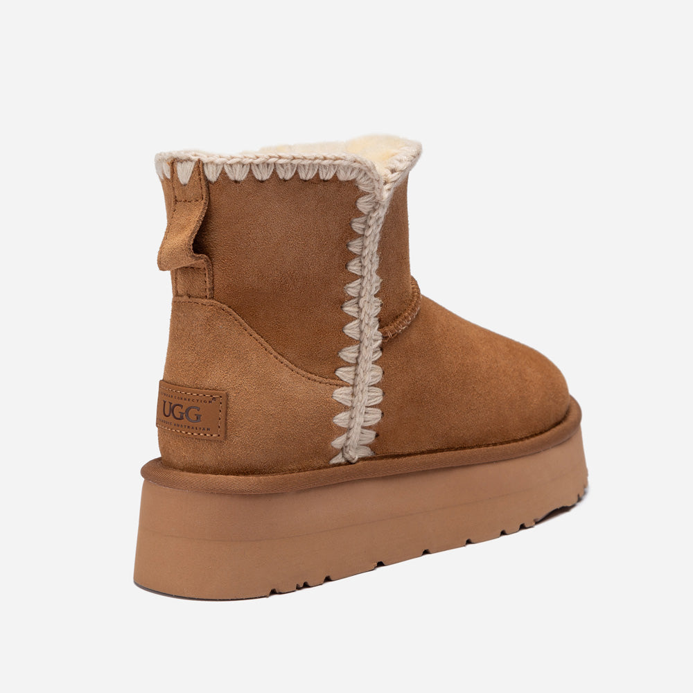 OZWEAR UGG Eskimo Platform Short Boots