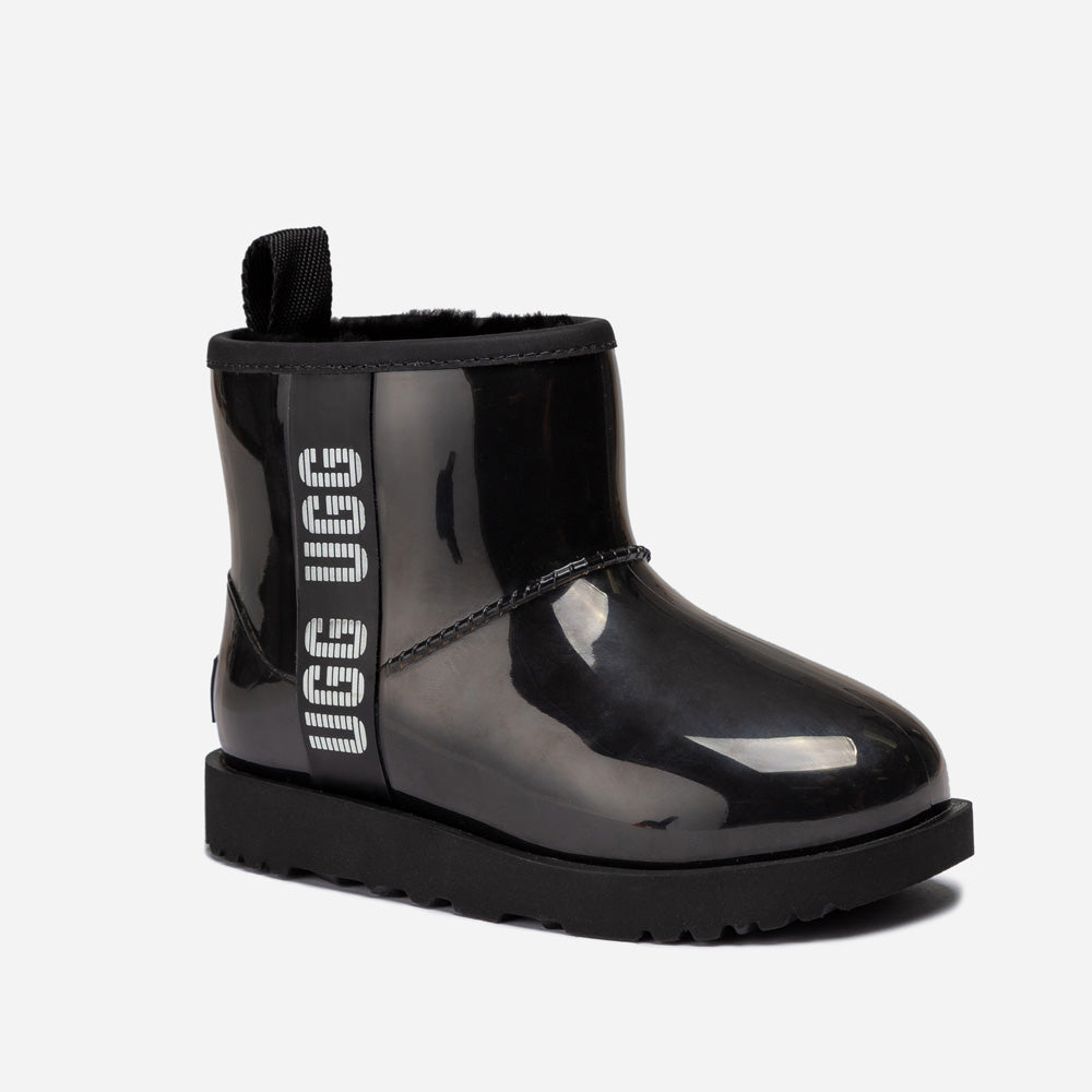 OZWEAR UGG Classic Kids Clear Boots (Waterproof) (Glow in The Dark)