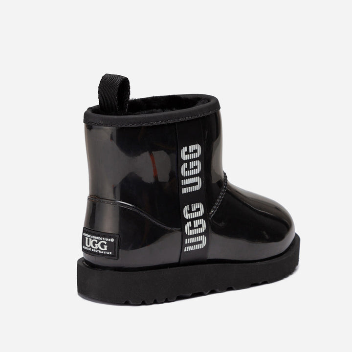 OZWEAR UGG Classic Kids Clear Boots (Waterproof) (Glow in The Dark)