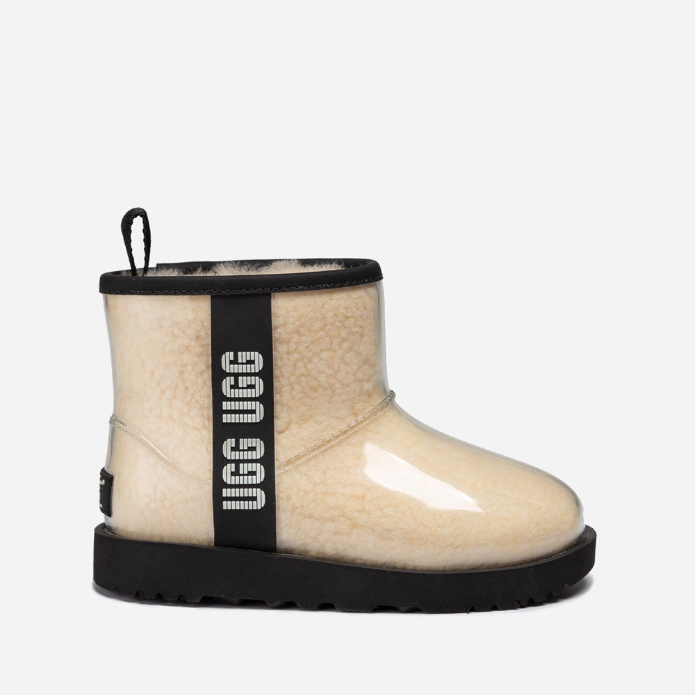 OZWEAR UGG Classic Kids Clear Boots (Waterproof) (Glow in The Dark)