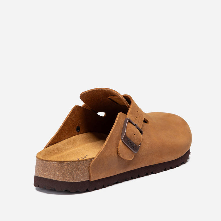 OZWEAR UGG Aussie Leather Footbed Mens Slipper