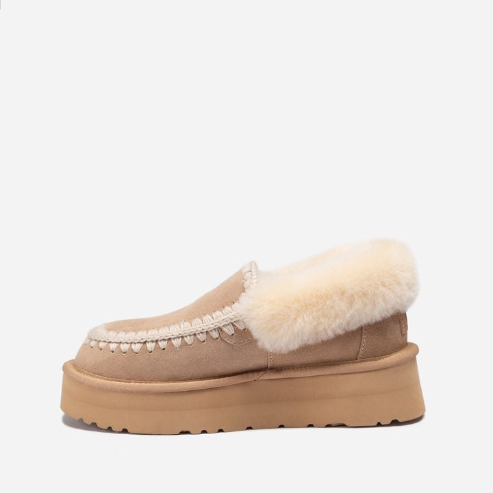 OZWEAR UGG Eskimo Platform Collar Moccasin