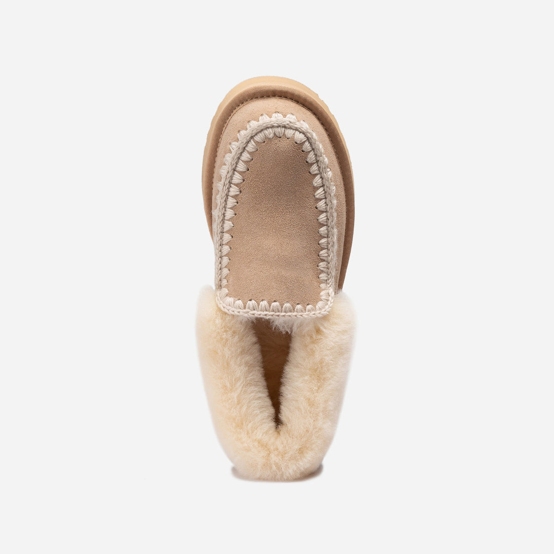 OZWEAR UGG Eskimo Platform Collar Moccasin