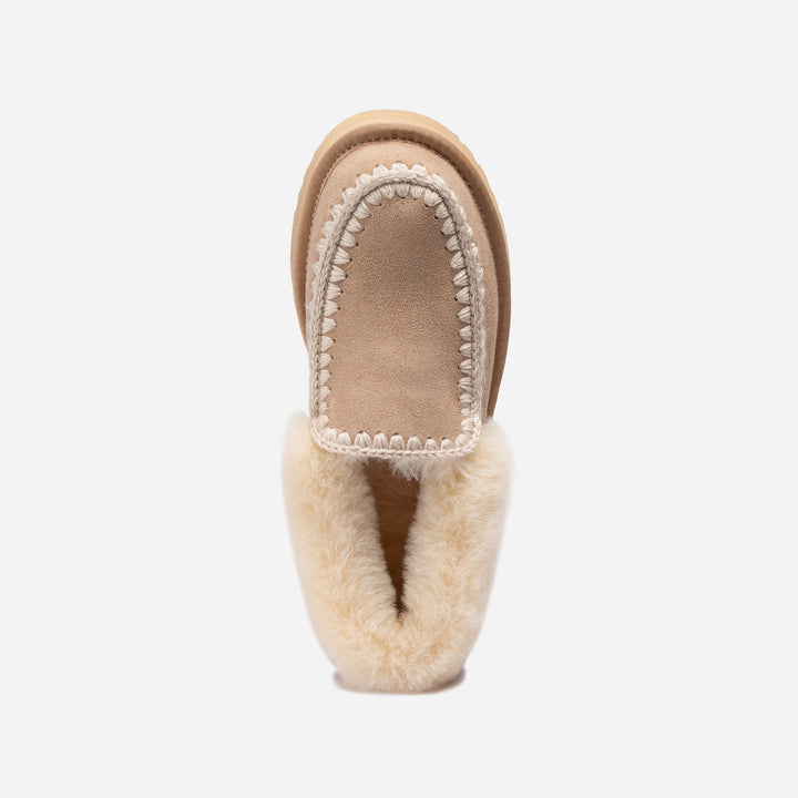 OZWEAR UGG Eskimo Platform Collar Moccasin