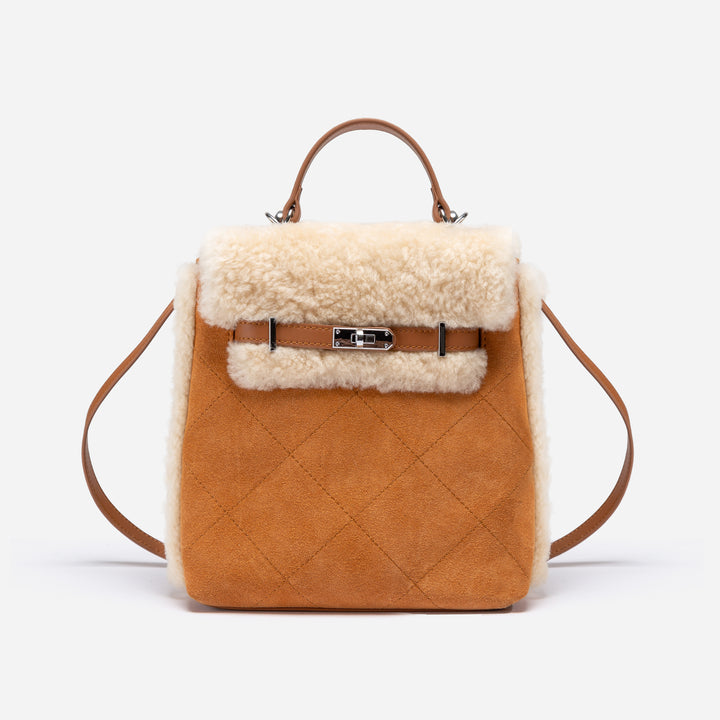 OZWEAR UGG VINTAGE FLUFFY BACKPACK