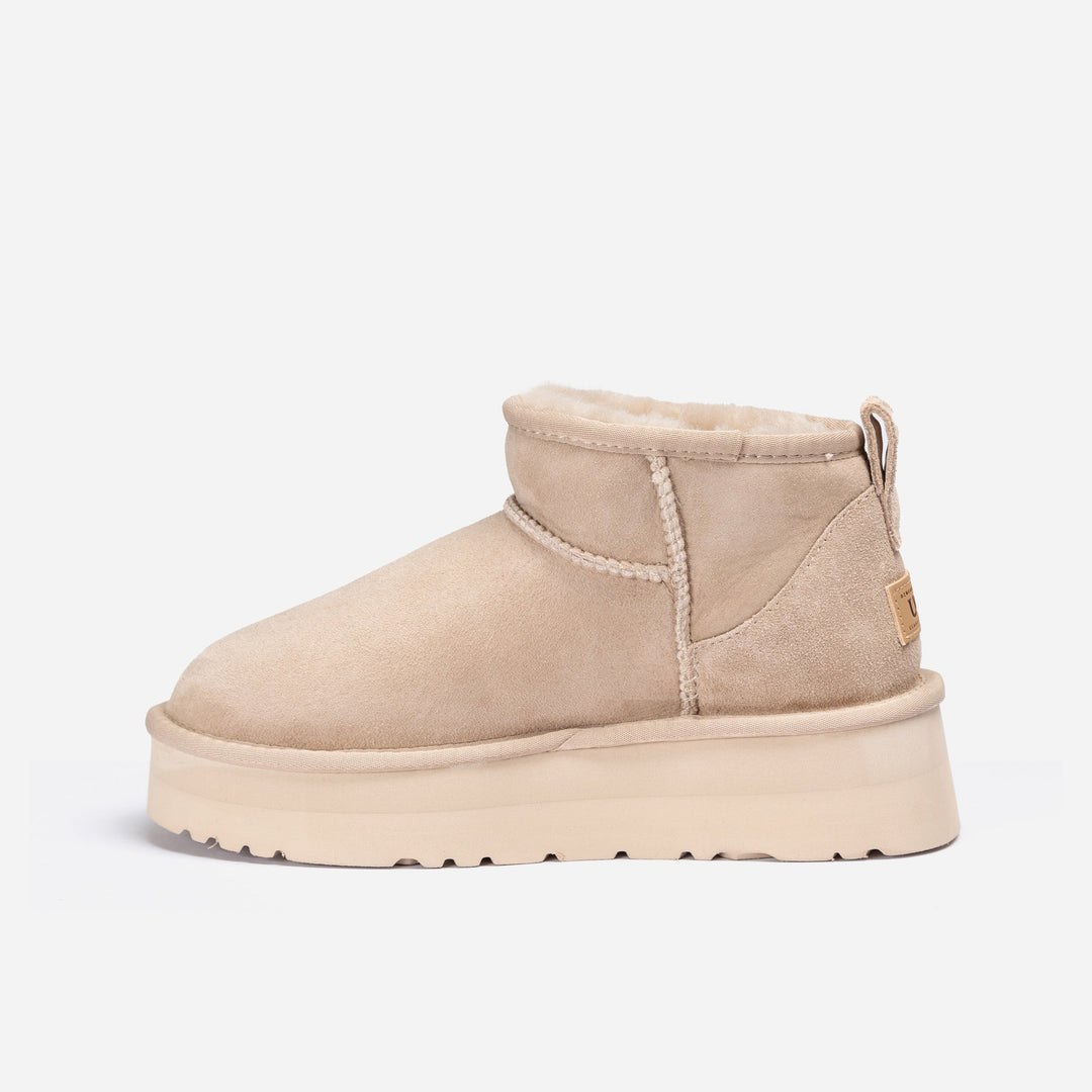 OZWEAR UGG Classic Platform Ultra Mini Boots (Water Resistant)