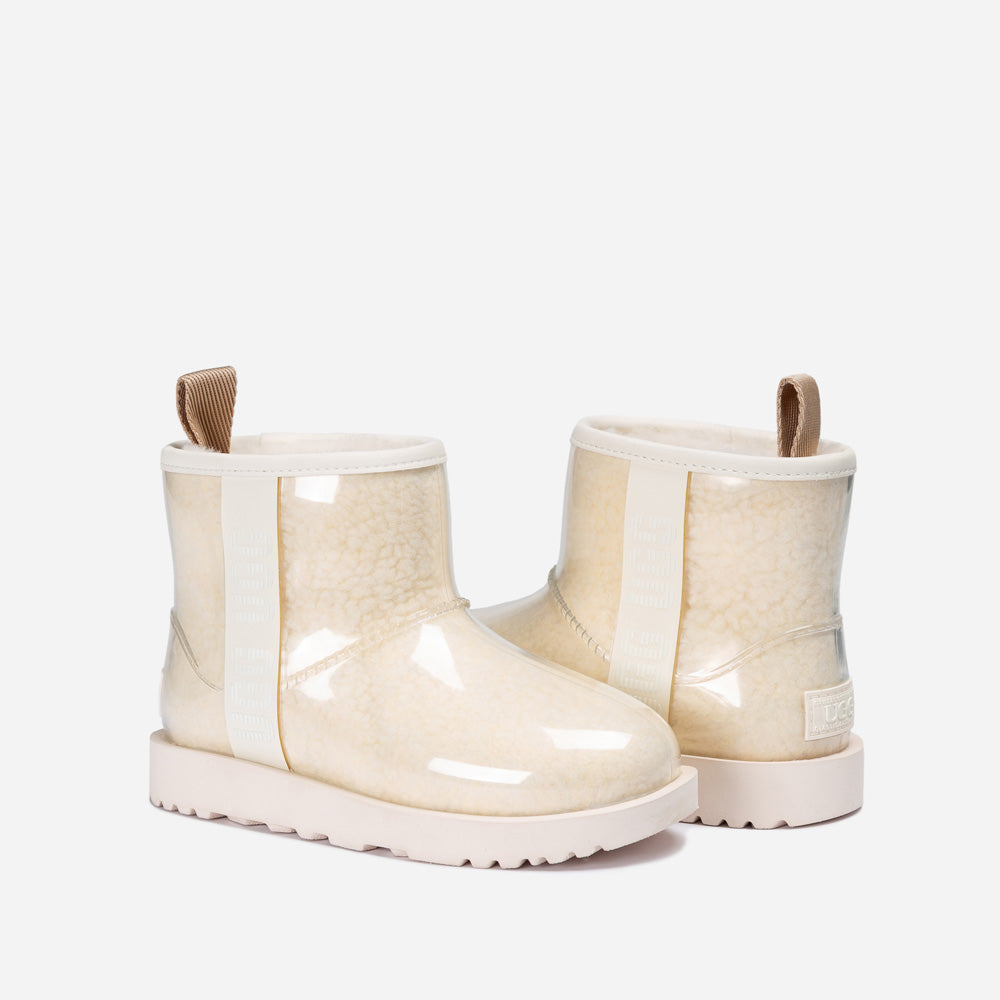 OZWEAR UGG Classic Kids Clear Boots (Waterproof) (Glow in The Dark)