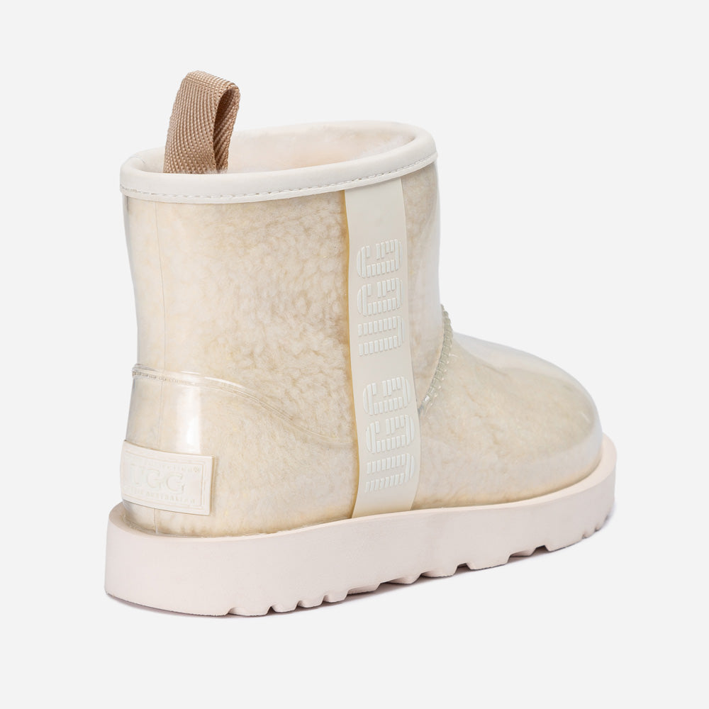 OZWEAR UGG Classic Kids Clear Boots (Waterproof) (Glow in The Dark)