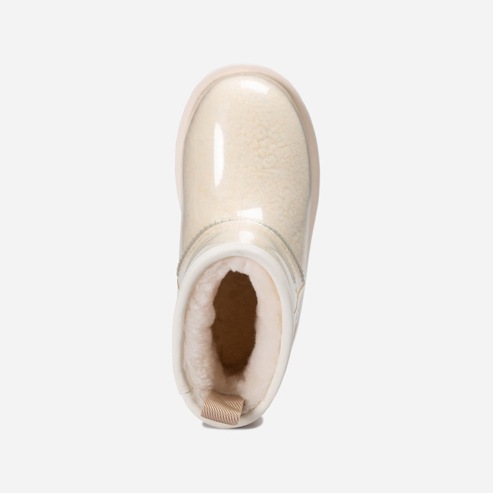 OZWEAR UGG Classic Kids Clear Boots (Waterproof) (Glow in The Dark)